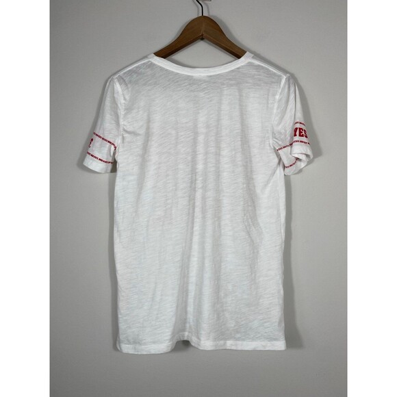 Victoria’s Secret PINK Ohio State Buckeyes V-Neck Tee Shirt Size Small - Picture 2 of 7